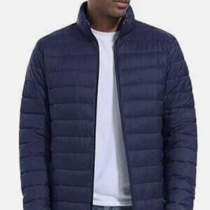 NWT St. John’s Bay Navy Insulated Puffer Jacket Men’s Large NWT